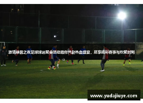 激情绿茵之夜足球球迷聚会活动邀你共赴热血盛宴，尽享精彩赛事与欢聚时刻