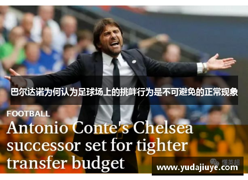 巴尔达诺为何认为足球场上的挑衅行为是不可避免的正常现象